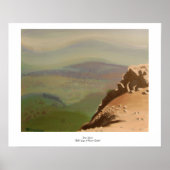 Stan Levine's Cliff Edge of Mt. Diablo Print (Voorkant)