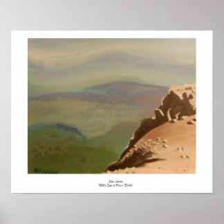 Stan Levine's Cliff Edge of Mt. Diablo Print