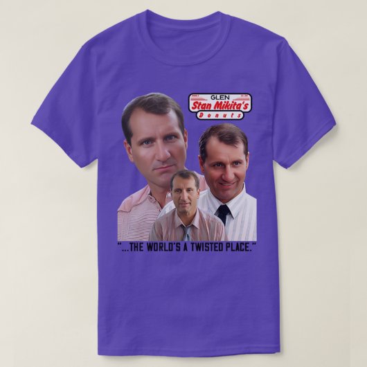 STAN MIKITAS DONUTS Glen de Manager T-shirt (Design voorkant)