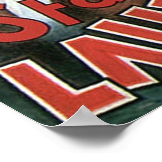 STAN OLIVER Laurel en Hardy Movie Poster (Hoek)