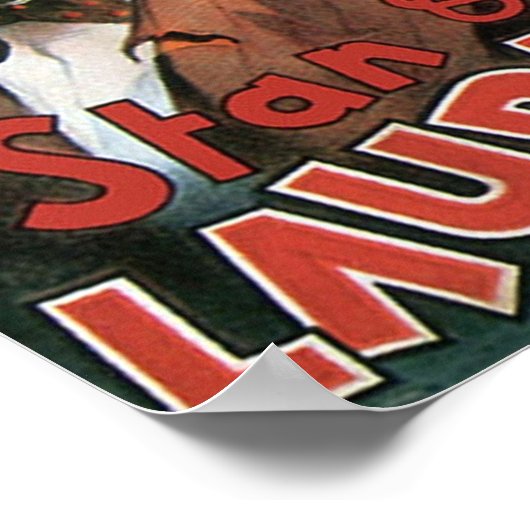 STAN OLIVER Laurel en Hardy Movie Poster (Hoek)