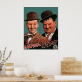 STAN OLIVER Laurel en Hardy Movie Poster (Keuken)