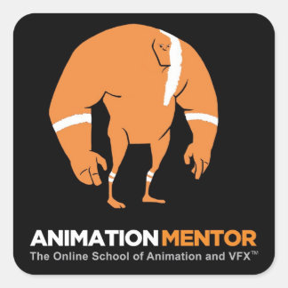 Stan Square Sticker - Animatie mentor