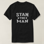 Stan the Man Fitted T-shirt (Design voorkant)