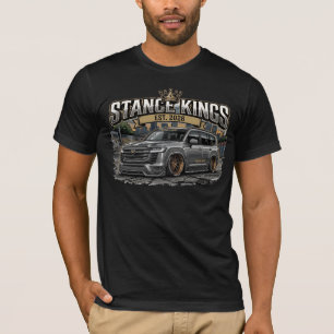 Stance Kings Neergeslagen Luxe SUV Cultuur Grafisc T-shirt