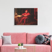 Stańczyk door Jan Matejko Canvas Afdruk (Insitu (Woonkamer))