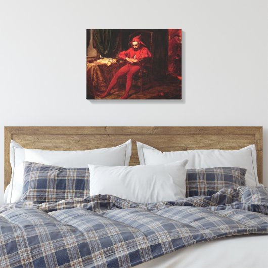 Stańczyk door Jan Matejko Canvas Afdruk (Insitu (Slaapkamer))