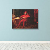 Stańczyk door Jan Matejko Canvas Afdruk (Insitu (Houten vloer))