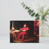 Stanczyk schilderij door de Poolse kunstenaar Jan Briefkaart (Staand voorkant)