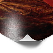 Stanczyk tijdens een bal bij de rechtbank van koni foto afdruk (Hoek)