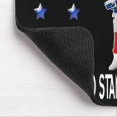 Stand achter of achter in Mousepad Muismat (Hoek)