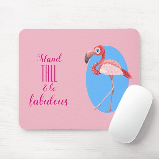 Stand-all & Be Fabulous// Flamingo Muismat (Met muis)