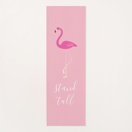 Stand-all Flamingo Yoga Mat (Voorkant)