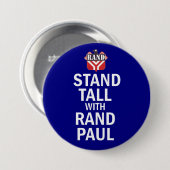 Stand-all met Rand Paul Ronde Button 7,6 Cm (Voorkant /achterkant)