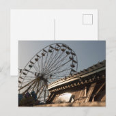 STAND AM HAAGER HERBSTFEST MIT RIESENRAD BRIEFKAART (Voorkant / Achterkant)