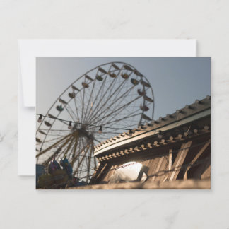 STAND AM HAAGER HERBSTFEST MIT RIESENRAD BRIEFKAART
