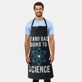 Stand Back I'm Going To Try Science Schort (Gedragen)