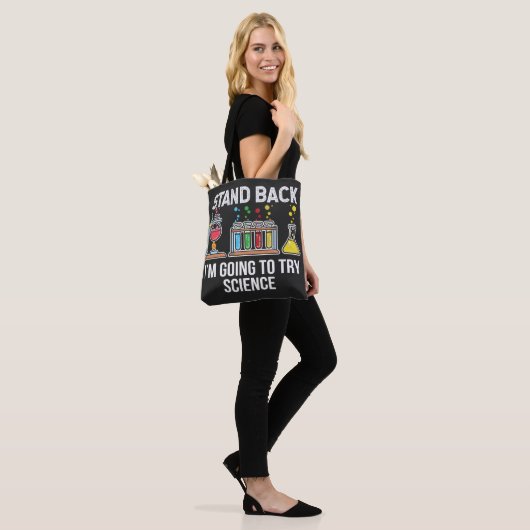 Stand-back Tote Bag (Op model)