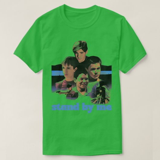Stand By Me Retro Classic jaren 80 film T-shirt (Design voorkant)