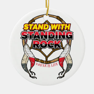 Stand-by met Permanent Rock Water: leven Keramisch Ornament