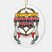 Stand-by met Permanent Rock Water: leven Keramisch Ornament (Links)