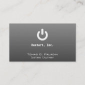 Stand-by op verloop visitekaartje (Voorkant)