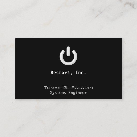 Stand-by Visitekaartje (Voorkant)