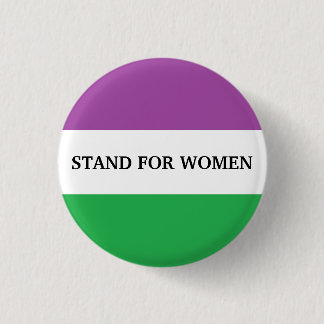 Stand-by vrouwen ronde button 3,2 cm