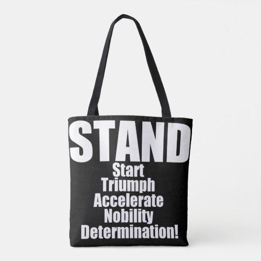 STAND COLLECTIE CANVAS TAS (Achterkant)