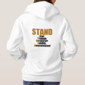 STAND-Collectie Hoodie (Achterkant)
