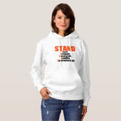STAND-Collectie Hoodie (Voorkant volledig)