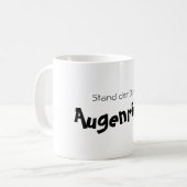 Stand der Dinge: Augenringe! Koffiemok (Voorkant links)