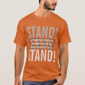 STAND! - Een MisterP-Shirt T-shirt (Voorkant)