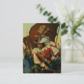 "Stand en levering" Pirate Art van NC Wyeth Briefkaart (Staand voorkant)