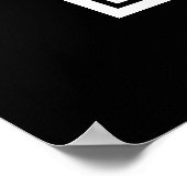 Stand-garde aan de deur van uw geest - Citaat Poster (Hoek)