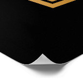 Stand-garde aan de deur van uw geest - Citaat Poster (Hoek)