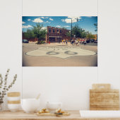 Stand in een hoek in Winslow Arizona Poster (Keuken)