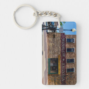 Stand-in op de hoek in Winslow, AZ. Sleutelhanger