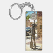 Stand-in op de hoek in Winslow, AZ. Sleutelhanger (Voorkant Links)