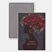 Stand in Your Power Inspirational Magnet  (Voorkant / Achterkant)