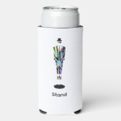 Stand Man Seltzer Blikjeskoeler (Seltzer Achterkant)