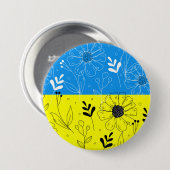 Stand met de Button voor ondersteuning van Oekraïn (Voorkant /achterkant)