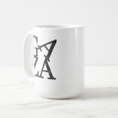 Stand met Gaza Bescherm Palestijnse kinderen Koffiemok (Voorkant links)