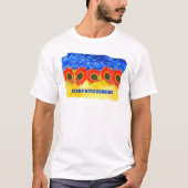 Stand met het Oekraïense zonnebloemsymbool T-Shirt (Voorkant)