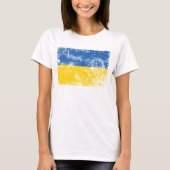 Stand met Oekraïne, aangehaald door Rusland 2022 T T-shirt (Voorkant)