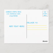 STAND MET OEKRAÏNE BRIEFKAART (Achterkant)