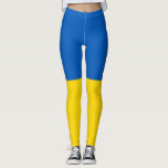 STAND MET OEKRAÏNE! LEGGINGS<br><div class="desc">Draag de kleuren van de Oekraïense vlag uit solidariteit met hun zaak van de PEACE!</div>