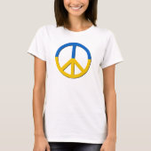 Stand met Oekraïne Support T-Shirt (Voorkant)