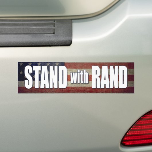 Stand met Rand Paul 2016 Bumpersticker (Op auto)