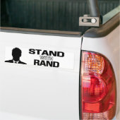 "Stand met Rand" - Rand Paul 2016 Bumpersticker (Op Truck)